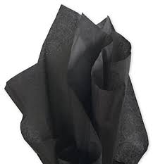 20 x 30 Black Tissue